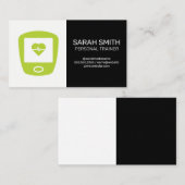 パーソナルトレーナー |ハート監視センサー 名刺 (正面/裏面)