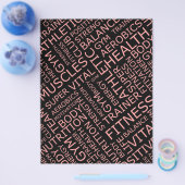 パーソナルトレーナー/フィットネスフライヤー チラシ (シングル)