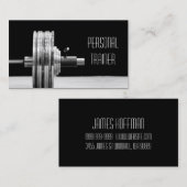 パーソナルトレーナー、フィットネス名刺 名刺 (正面/裏面)