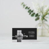 パーソナルトレーナー、フィットネス名刺 名刺 (スタンド正面)