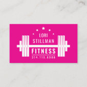 パーソナルトレーナー/フィットネス10クラスパス 名刺 (正面)