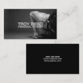 パーソナルトレーナー、フィットネス 名刺 (正面/裏面)