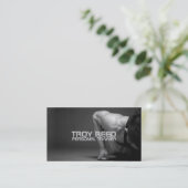 パーソナルトレーナー、フィットネス 名刺 (スタンド正面)