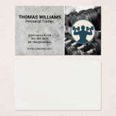 パーソナルトレーナー |ロゴを持ち上げる (正面&裏面)