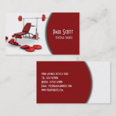 パーソナルトレーナー/体育館の名刺 名刺 (正面/裏面)