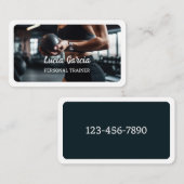 パーソナルトレーナー 名刺 (正面/裏面)