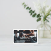 パーソナルトレーナー 名刺 (スタンド正面)