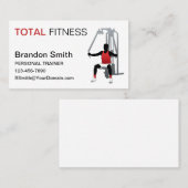 パーソナルトレーナー 名刺 (正面/裏面)
