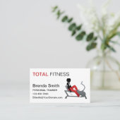 パーソナルトレーナー 名刺 (スタンド正面)