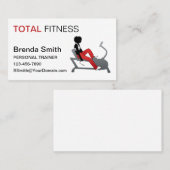 パーソナルトレーナー 名刺 (正面/裏面)