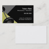 パーソナルトレーナー 名刺 (正面/裏面)