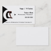 パーソナルトレーナー 名刺 (正面/裏面)