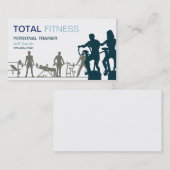 パーソナルトレーナー 名刺 (正面/裏面)