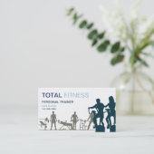 パーソナルトレーナー 名刺 (スタンド正面)
