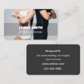 パーソナルトレーナー 名刺 (正面/裏面)