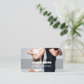 パーソナルトレーナー 名刺 (スタンド正面)