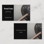 パーソナルトレーナー 名刺 (正面/裏面)