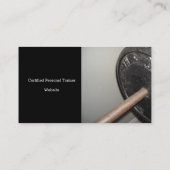 パーソナルトレーナー 名刺 (裏面)