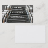 パーソナルトレーナー 名刺 (正面/裏面)