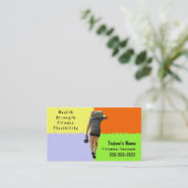 パーソナルトレーナー 名刺 (スタンド正面)