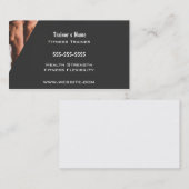 パーソナルトレーナー 名刺 (正面/裏面)