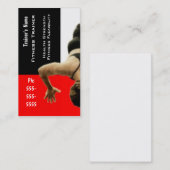 パーソナルトレーナー 名刺 (正面/裏面)