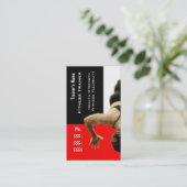 パーソナルトレーナー 名刺 (スタンド正面)