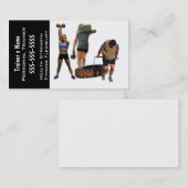 パーソナルトレーナー 名刺 (正面/裏面)