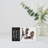 パーソナルトレーナー 名刺 (スタンド正面)