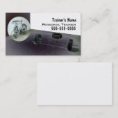パーソナルトレーナー 名刺 (正面/裏面)