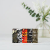 パーソナルトレーナー 名刺 (スタンド正面)