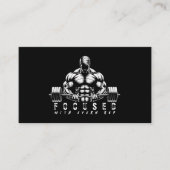 パーソナルトレーナー 名刺 (正面)