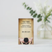 パーソナルトレーナー 名刺 (スタンド正面)