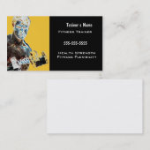 パーソナルトレーナー 名刺 (正面/裏面)