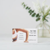 パーソナルトレーナー 名刺 (スタンド正面)