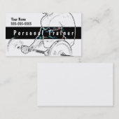 パーソナルトレーナー 名刺 (正面/裏面)