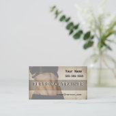 パーソナルトレーナー 名刺 (スタンド正面)