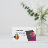 パーソナルトレーナー 名刺 (スタンド正面)