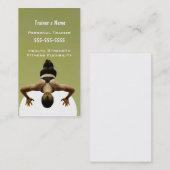 パーソナルトレーナー 名刺 (正面/裏面)