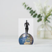 パーソナルトレーナー 名刺 (スタンド正面)