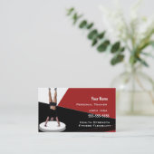 パーソナルトレーナー 名刺 (スタンド正面)