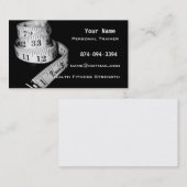 パーソナルトレーナー 名刺 (正面/裏面)