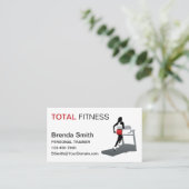 パーソナルトレーナー 名刺 (スタンド正面)