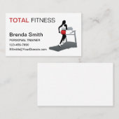 パーソナルトレーナー 名刺 (正面/裏面)