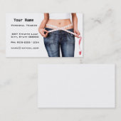 パーソナルトレーナー 名刺 (正面/裏面)