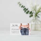 パーソナルトレーナー 名刺 (スタンド正面)