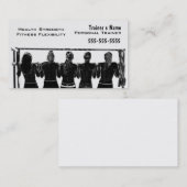 パーソナルトレーナー 名刺 (正面/裏面)