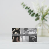 パーソナルトレーナー 名刺 (スタンド正面)