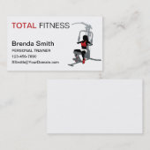 パーソナルトレーナー 名刺 (正面/裏面)