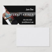 パーソナルトレーナー 名刺 (正面/裏面)